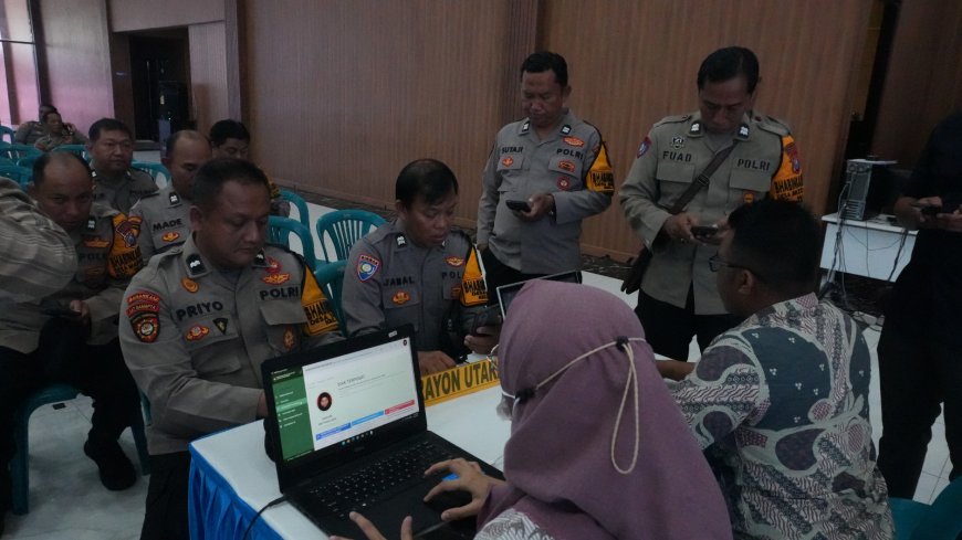 Polresta Sidoarjo Gandeng Dispendukcapil Bekali Bhabinkamtibmas Mekanisme IKD, Dukung Perlinsos